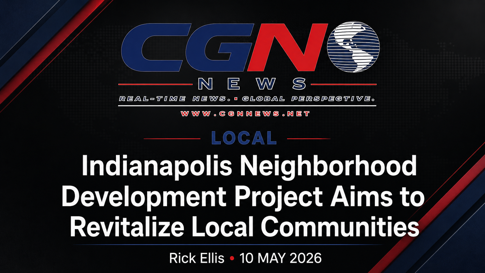 Indianapolis Neighborhood Investment Push Centers Vacant Land, Housing and Resident Input