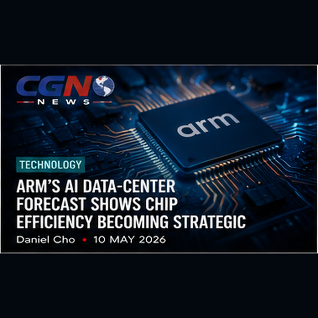 Arm’s AI Data-Center Forecast Shows Chip Efficiency Becoming Strategic