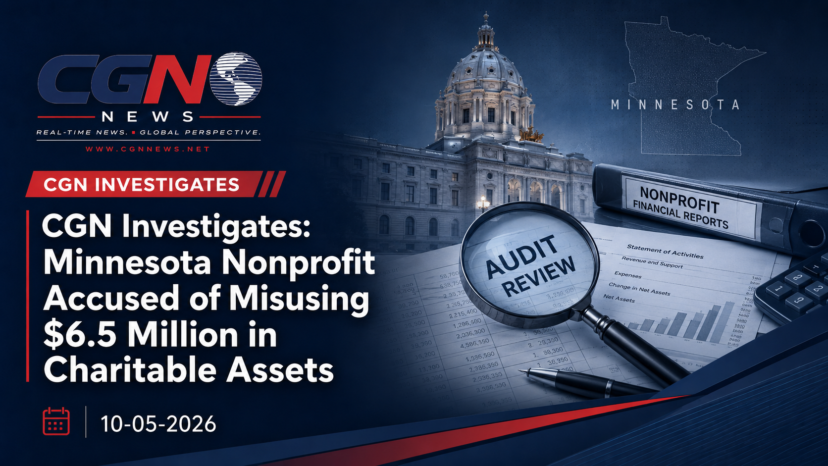 CGN Investigates: Minnesota Nonprofit Accused of Misusing $6.5 Million in Charitable Assets