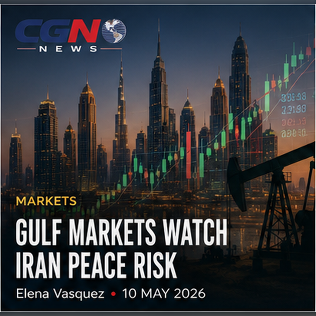 Gulf Markets Slip as Drone Activity Clouds Iran Peace Hopes
