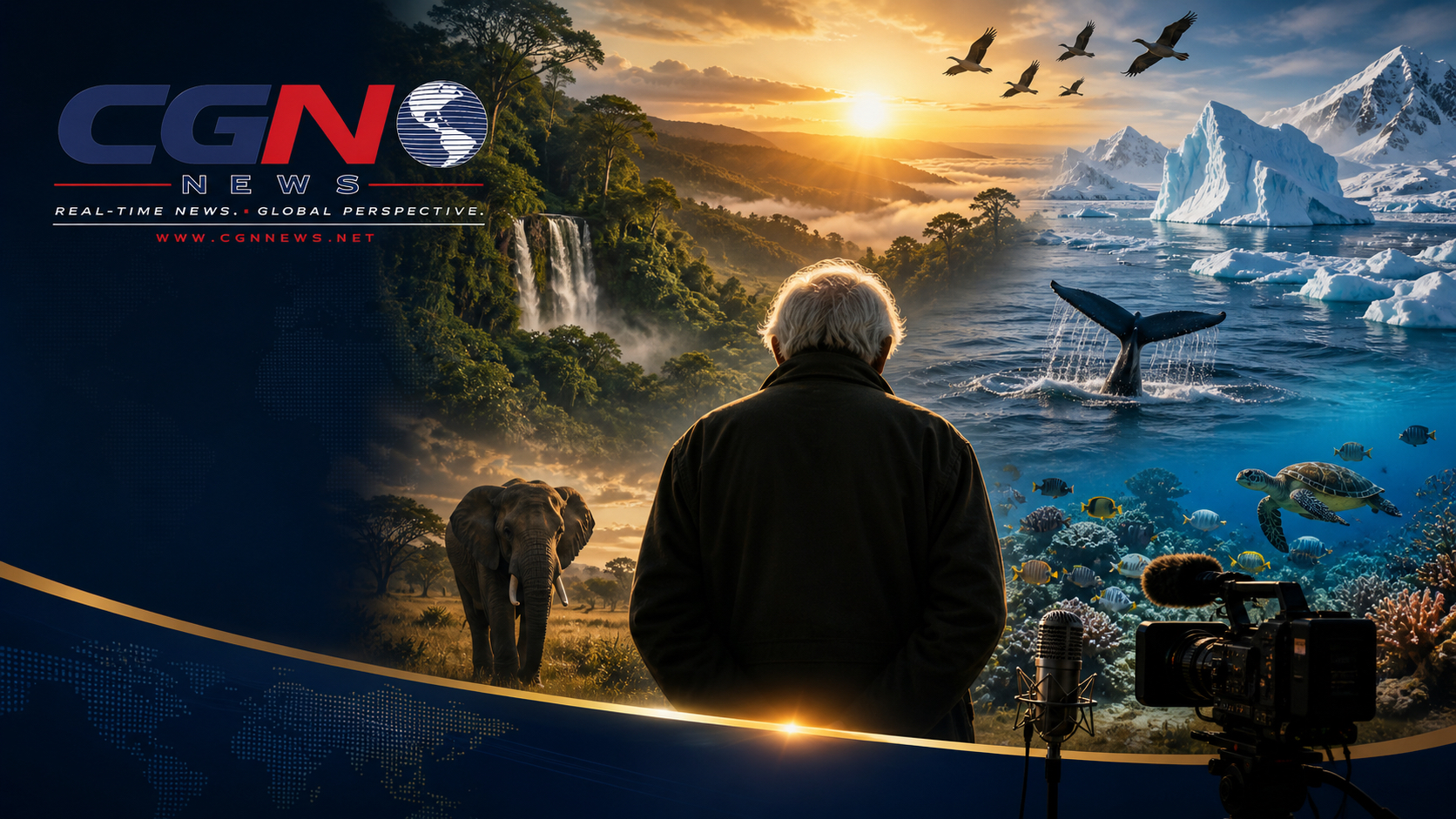 CGN World Brief: David Attenborough at 100 and the Voice That Taught the World to Look at Nature